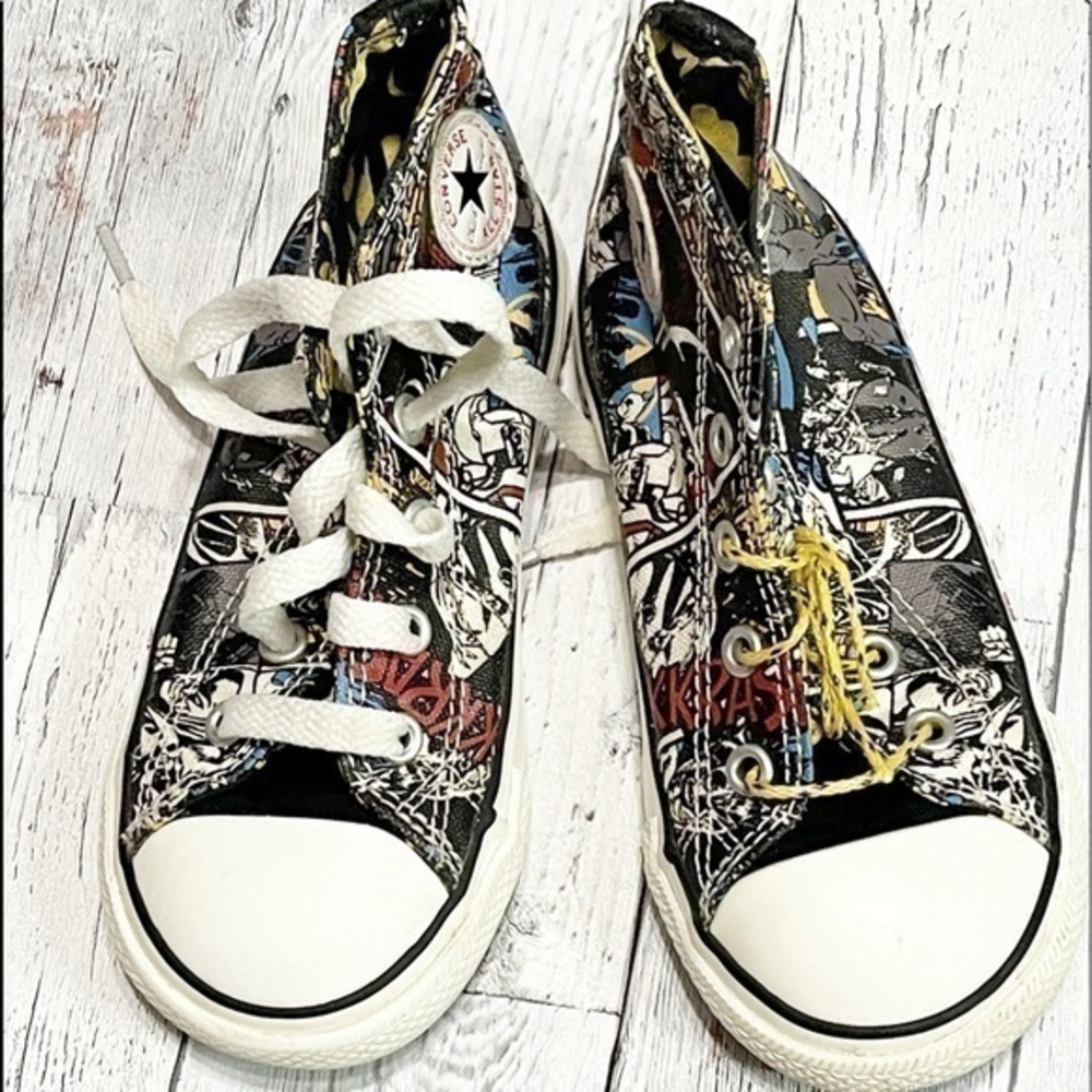 Batman Converse All Star Toddler Hightop Sneakers